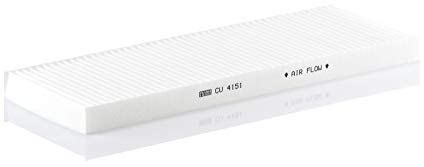 MANN-FILTER CU 4151 Innenraumfilter/Kabinenluftfilter - für Pkw + Transporter