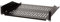 LogiLink SF2C45B - 19 Einschubfach (2 HE) für Stand-, Serverschränke mit mind. 550mm Tiefe, max. 25kg Tragkraft, Schwarz