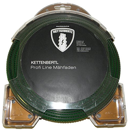 Mähfaden Trimmerfaden Ersatzfaden Kettenbertl Profi Line Diamond Saw Blade 3,5 mm Länge: 27 m Blister