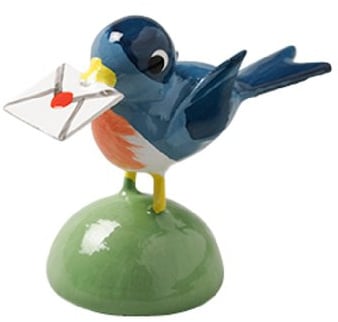 Wendt & Kühn Vogel mit Brief 5263/N