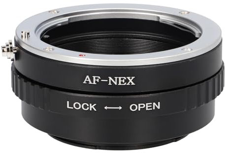 ayex Objektivadapter Kompatibel mit Sony AF-Objektive an E-Mount Kameras inkl. Blendenring