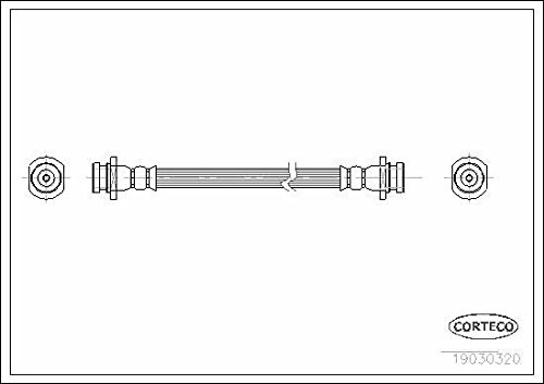 Corteco 19030320 Brake Hose
