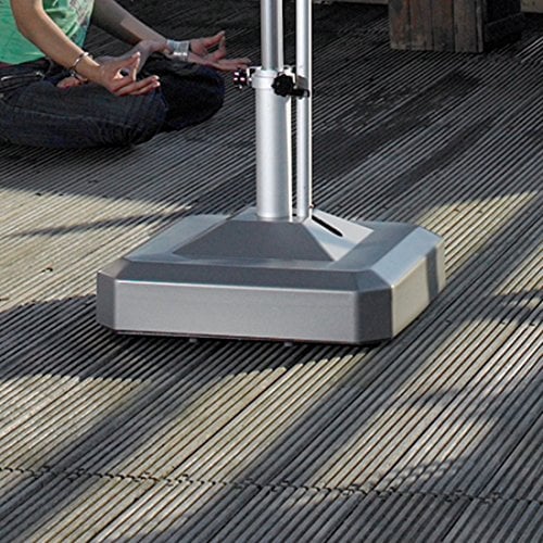 Mobiler Sonnenschirmstaender „LiRo“ Mini plus (Mit Rollen und Handgriff sehr leicht zu bewegen * P)