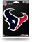 Rico Industries NFL Football Houston Texans Medium gestanzter Aufkleber, 12,7 x 17,8 cm