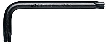 Wera 5024010001 967 Winkelschlüssel TORX, BlackLaser TX 20x57, Laser, 20 x 57 mm