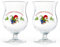 2 verres Chouffe, verre à bière belge