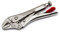 Crescent C7SVN 178mm/7-Inch Straight Jaw Locking Pliers with Compound Action for Powerful Non Slip Locking Grip - Silver