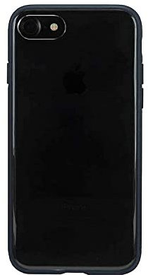Incase Pop Case Hardshell Hülle mit Silikon-Bumper für iPhone 7 - Transparent/Nachtblau