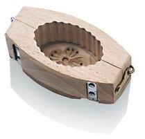 Paderno World Cuisine Butterform mit Blumenaufdruck