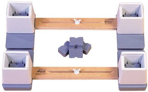 Aidapt Adjustable Height and Width Linked Bed Raiser for Single Bed (Eligible for VAT relief in the UK)