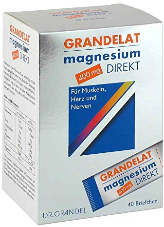 MAGNESIUM DIREKT 400 mg Grandelat Pulver 40 St