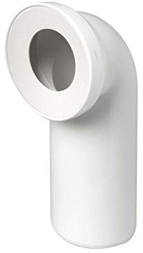 Sanit WC-Anschlussbogen DN100 weiß (Variante: DN100 90°)