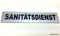 SANITÄTSDIENST 3M Reflex Rückenschild 38x8cm matt silber