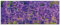 ARTland Wanddeko Glasbilder Wandbild Glas Bild einteilig 125x50 cm Querformat Blumen Blüten Blumenwiese Lavendel Feld Natur Landschaft T4XT