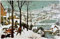 Piatnik Puzzle - Bruegel - Jäger im Schnee (1000)