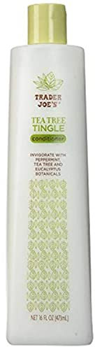 Trader Joe's Tea Tree Tingle Conditioner with Peppermint and Eucalyptus - Cruelty Free (16 oz)