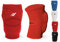 Rucanor Smash Knieschoner, 2 Stück Knieschutzer für Sport, Kniepolster mit Seitenaufprallsystem, Polyster, Unisex, M, Rot