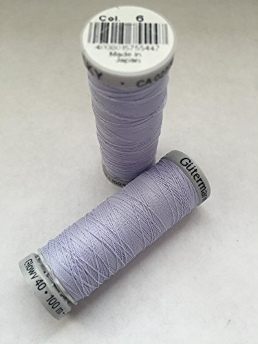 Gutermann Glowy Thread 100m Col.6 Lilac - Glow In The Dark Thread