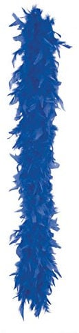 Boland 52703 - Federboa, Circa 180 cm, blau