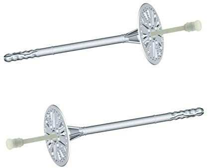 Lot de 200 chevilles d'isolation LTX 8 x 115 mm WDVS