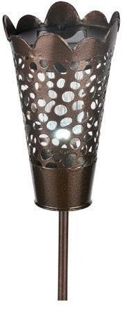 Haushalt International Solar Gartenlampe Stecker Grablampe