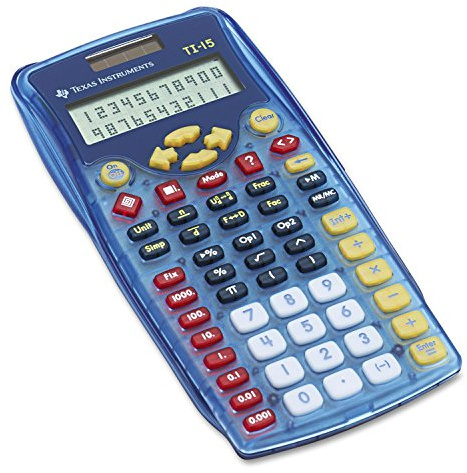 Texas Instruments TI-15 Explorer Elementary Calculator