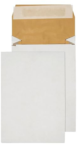 Q-Connect Padded Gusset Envelopes C4 324x229x50mm Peel and Seal White (Pack of 100)