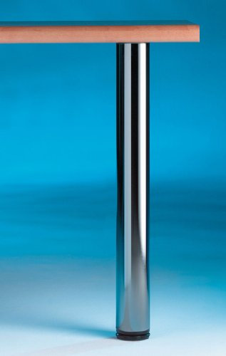 Naber Standard 8/71. Pied de support, couleur acier inox