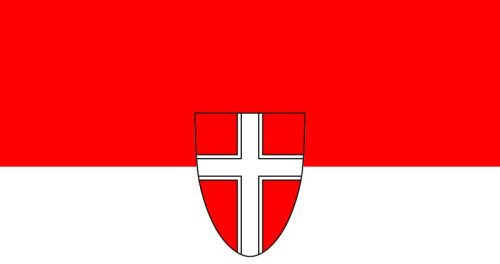 Yantec Outdoor - Hissflagge Wien 90 * 150 cm Flagge