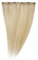 Love Hair Extensions Einteilige 100% Echthaar-Clip-In-Extensions - maximales Volumen Farbe 22 - Strandblond - 46cm, 1er Pack (1 x 35 g)