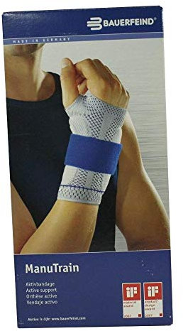 MANUTRAIN Handgelenkbandage links Gr.1 natur 1 St