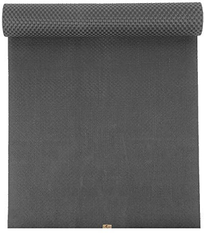 ecoYoga Yoga-Matte grau grau Extra-Long 84 x 25