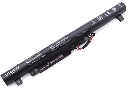 vhbw Akku kompatibel mit Lenovo Flex 2 14, 14 20404, 14 inch, 15, 15 20405, 15D, 15-D 20377 Notebook (4400mAh, 7,4V, Li-Ion)