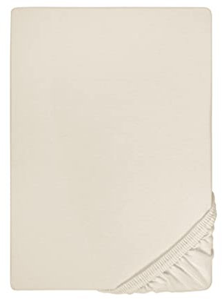 biberna Jersey-Elastic-Topper-Spannbetttuch 0077641 grau 1x 140x200 cm - 160x220 cm