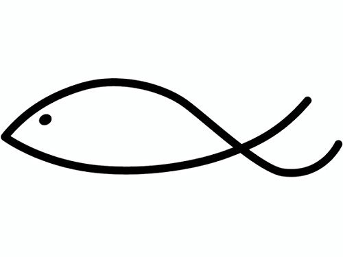 Knorr Prandell 211801104 Knorr prandell 211801104 Stempel aus Holz (Kommunion & Konfirmation) Motivgröße 5 x 1,5 cm , Motiv: Fisch modern