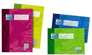 Oxford Notenheft, DIN A4, 8 Blatt, mit Hilfslinien, Lineatur 14, 90 g/qm