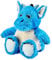 Warmies Plush Blue Dragon Microwavable Weighted Teddy with French Lavender Scent, Hot or Cold for Cool Relaxation and Warm Relief