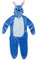 Kostüm für Größe 145-185cm, Zeichentrick Alien, Onesie Pyjama Jumpsuit Kigurumi