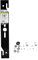 MAXPOWER 330100B - Rastrillo eléctrico Universal de 16 Pulgadas, Cuchilla para cortacésped, Color Negro