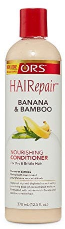 ORS HAIRepair Après-shampoing nourrissant à l'extrait de banane et de bambou pour cheveux secs et abîmés 369 ml