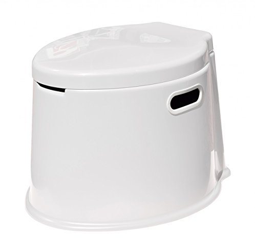 YACHTICON stabile Eimer-Toilette in Vier Farben, Farbe:weiß