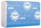 Kleenex ULTRA AIRFLEX* Multifold-Handtücher (Art.-Nr. 4632), 150 kleine, weiße, 2-lagige Blätter pro Packung (VE mit 16 Packungen)