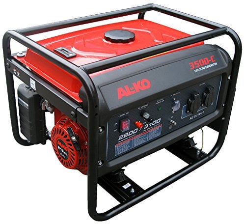 AL-KO Stromerzeuger 3500-C (2.8 kW Motorleistung, 212 ccm Hubraum, 4-Takt Motor, 2x 230 V Steckdose, 1x 12 V, großer Tank für lange Laufzeiten)