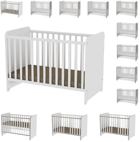 Lorelli Sweet Dream Umbaubett für Baby Umbauseiten weiß