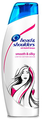 Head & Shoulders Smooth and Silky Anti-Dandruff Shampoo, 250 ml