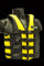 Kayak Ski Buoyancy Aid Impact Jacket Pfd - Colour: Yellow - Size: Xl 70+ Kg