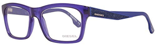 Diesel Brillengestelle DL5075 54090 Rechteckig Brillengestelle 54, Blau