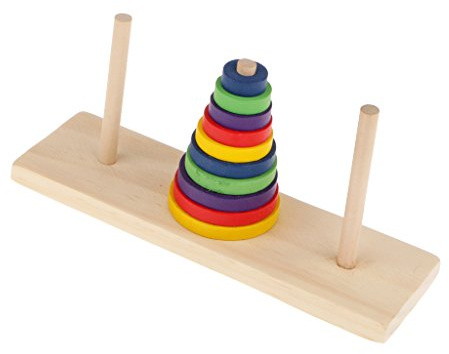 Gazechimp Kinder Stapelspiel Holz Spielzeug Holzturm für Kinder Familie Pädagogisches Spielzeug