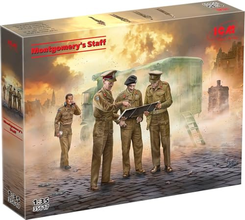 LTEBLO ICM 1:35 Montgomery's Staff