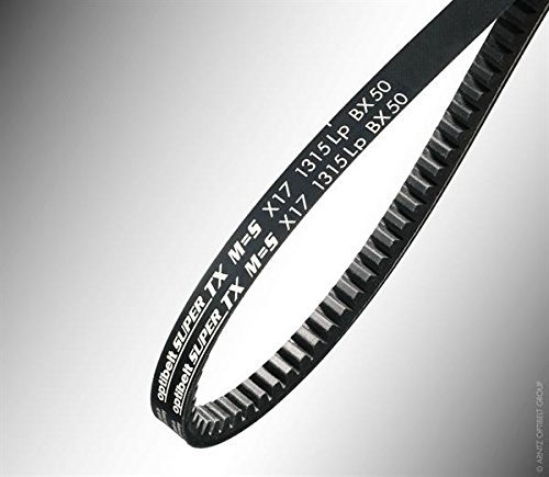 Optibelt X17 x 815 SUPER TX M=S BX / X17 Keilriemen, Flankenoffen, Formgezahnt, DIN/ISO, 815mm Länge